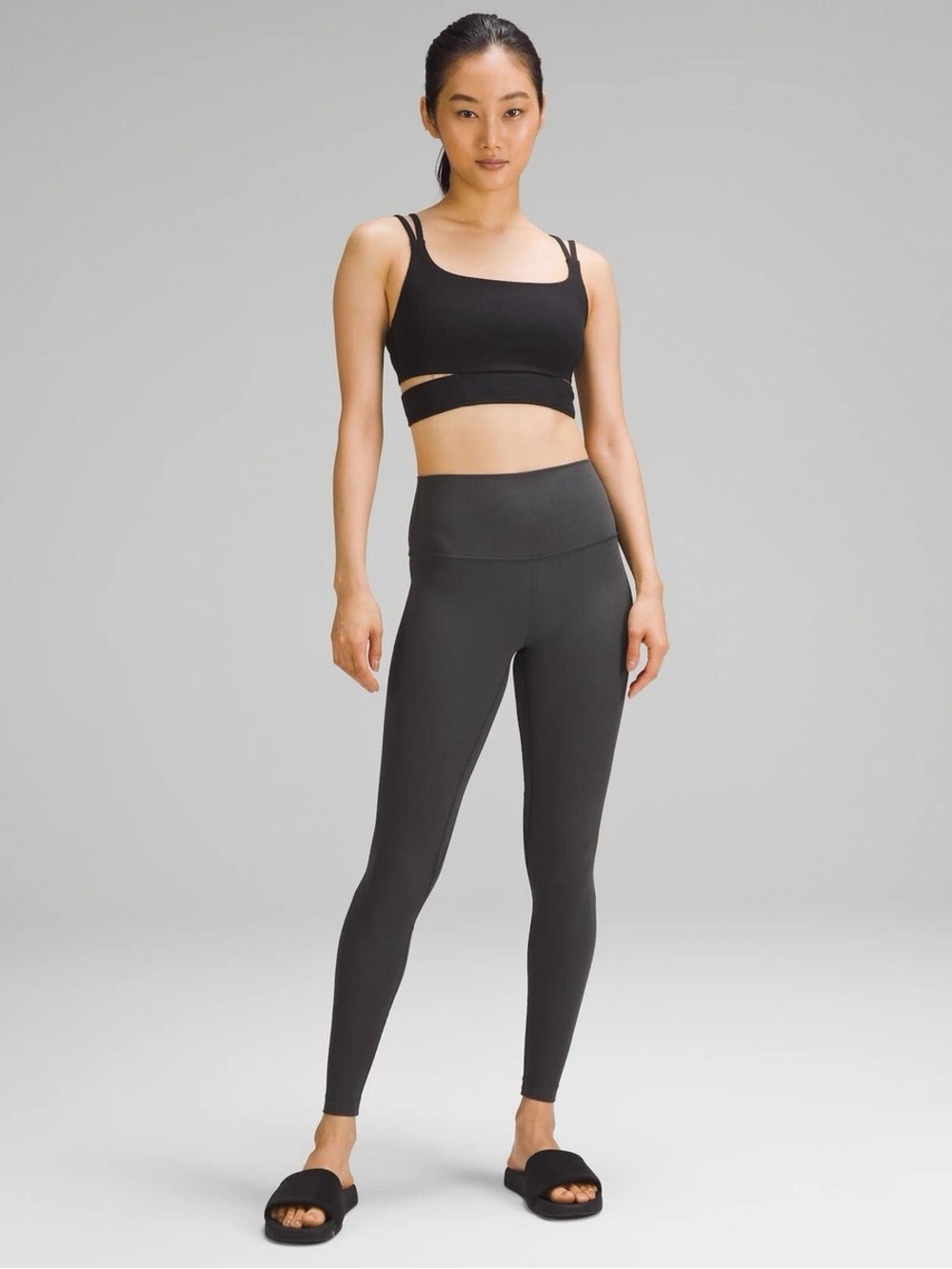 Lululemon Wunder Train Strappy Racer Bra Ribbed*, A/B Cup
